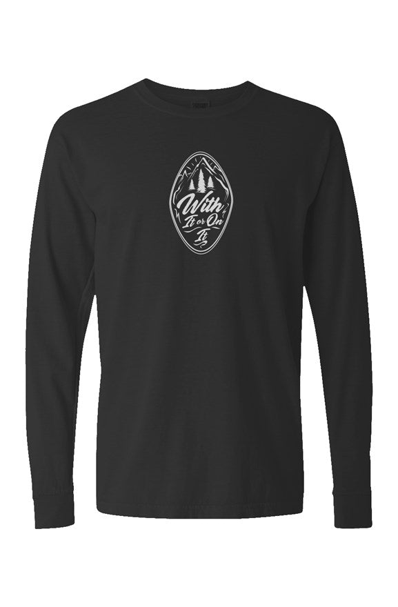 Pigment Dyed Heavyweight Long Sleeve Mountain Cres