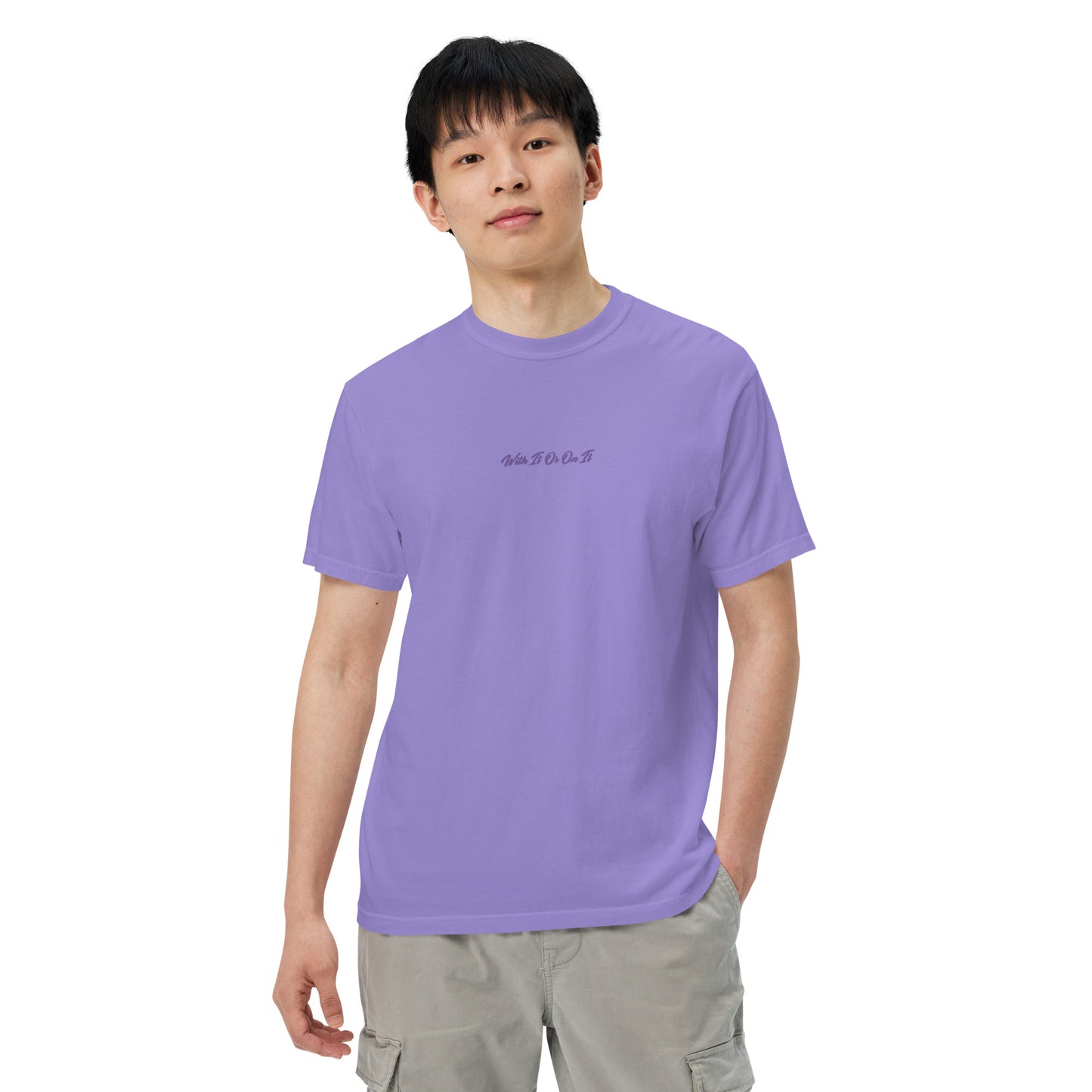 Comfort Colors Monochrome Tee - Purple