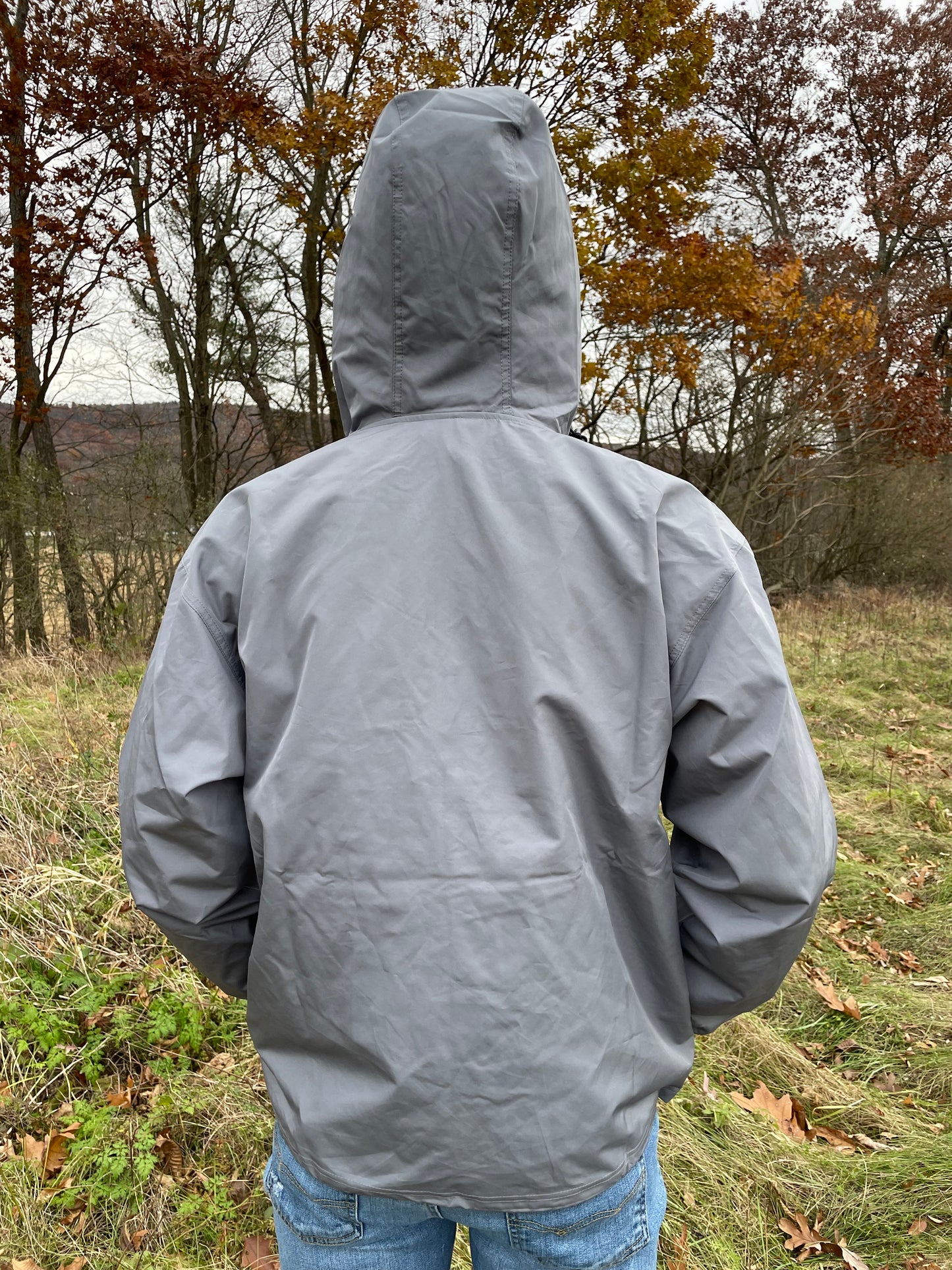 Embroidered Champion Packable Jacket - Mountain Crest