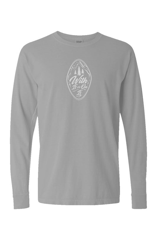 Pigment Dyed Heavyweight Long Sleeve Mountain Cres