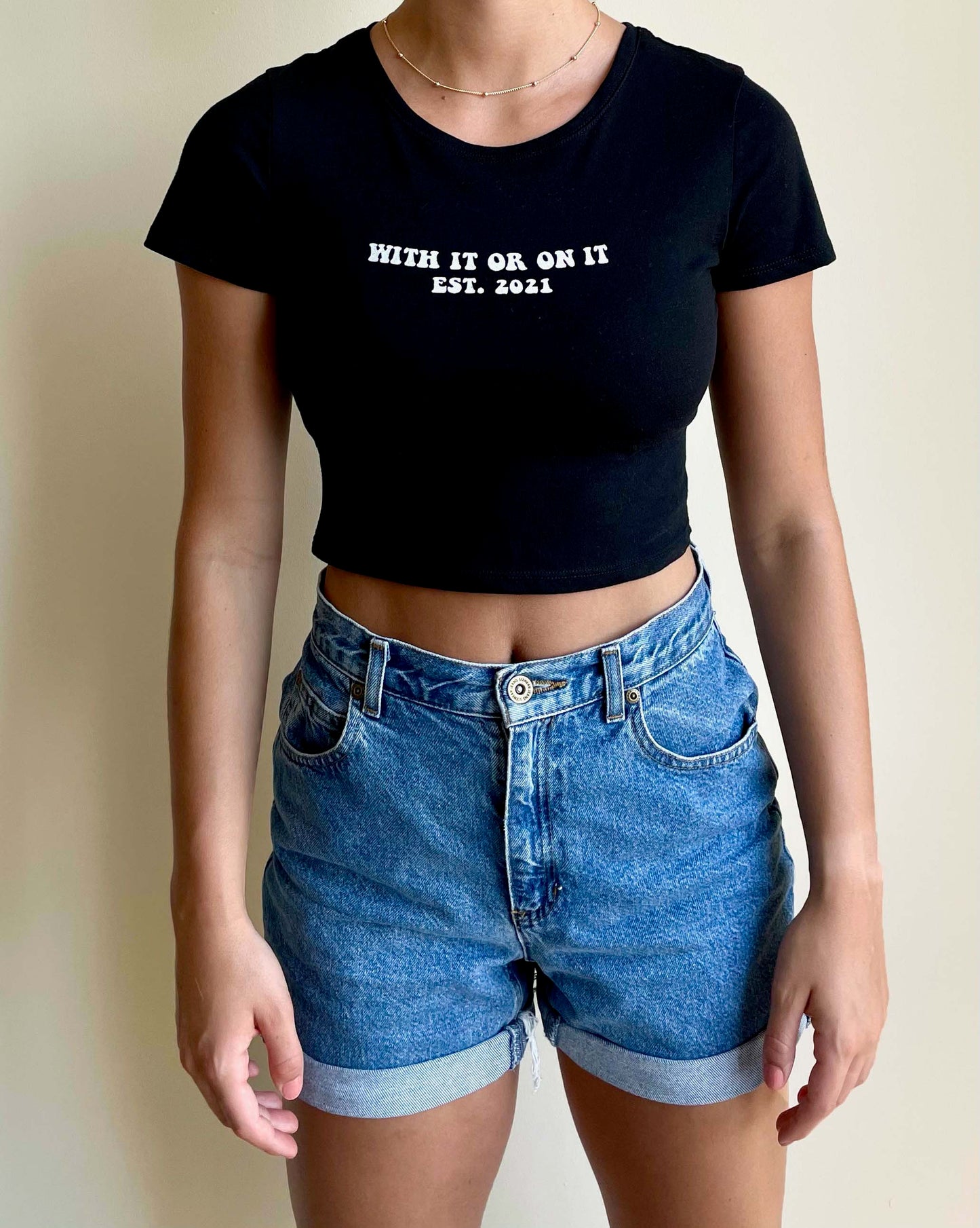 Groovy Women’s Crop Tee