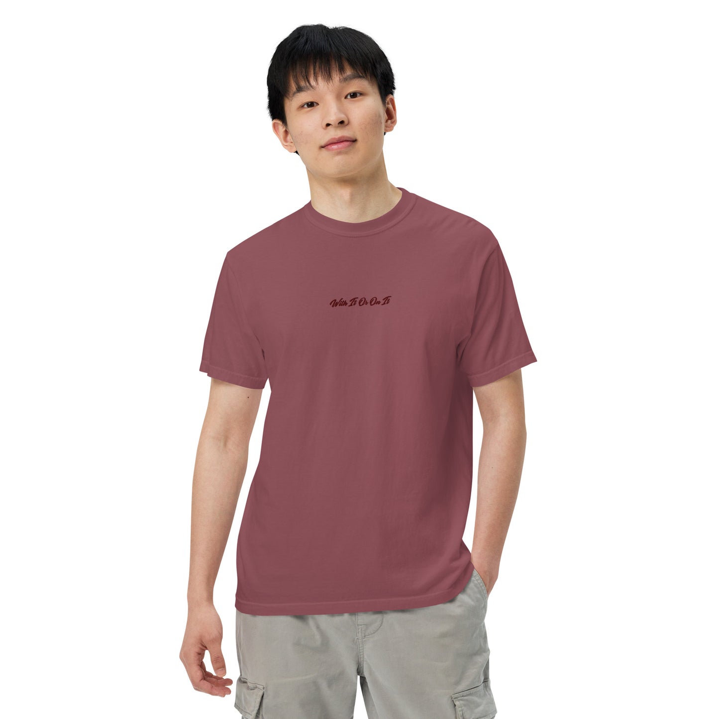 Comfort Colors Monochrome Tee - Brick