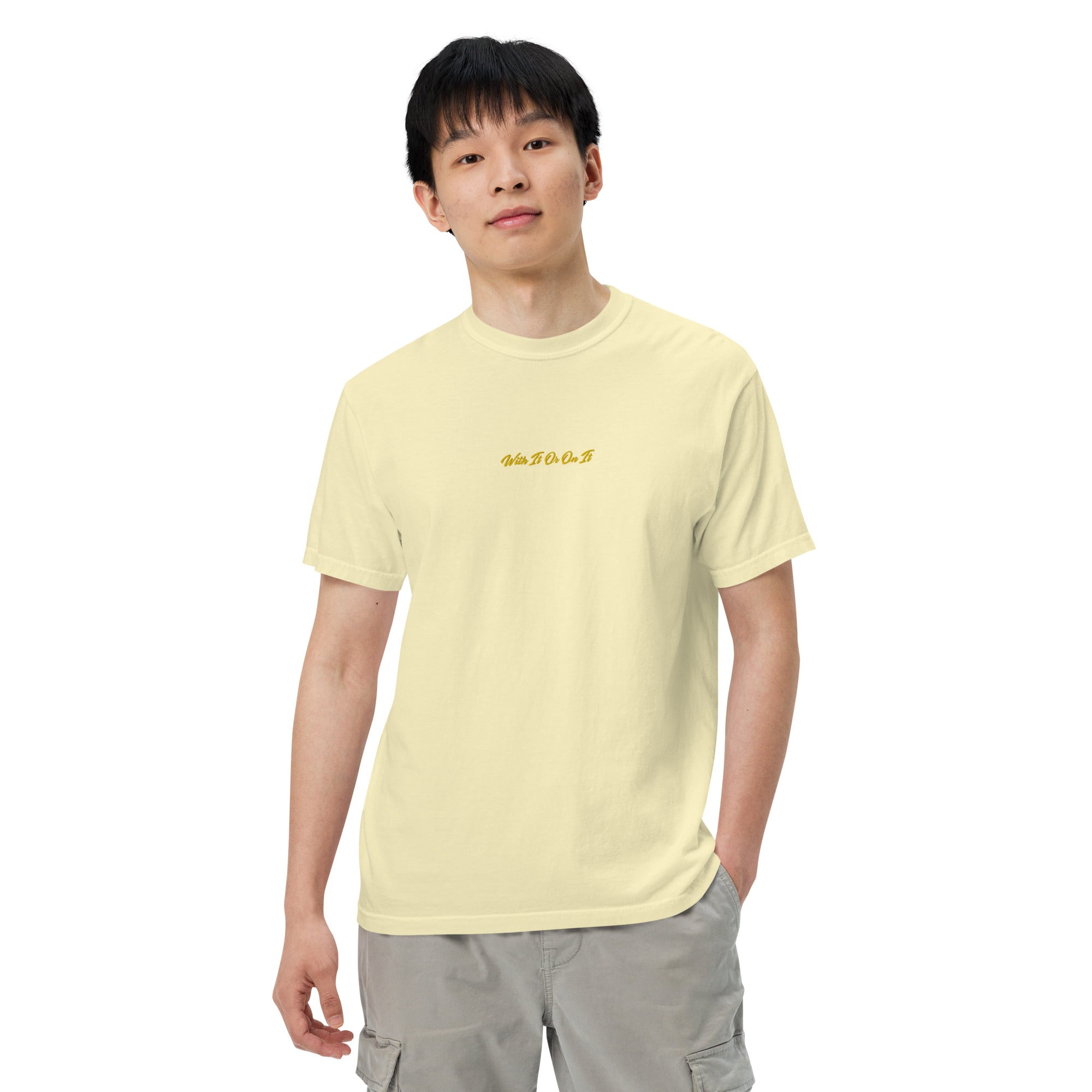 Comfort Colors Monochrome Tee - Butter – With It Or On It Brand™