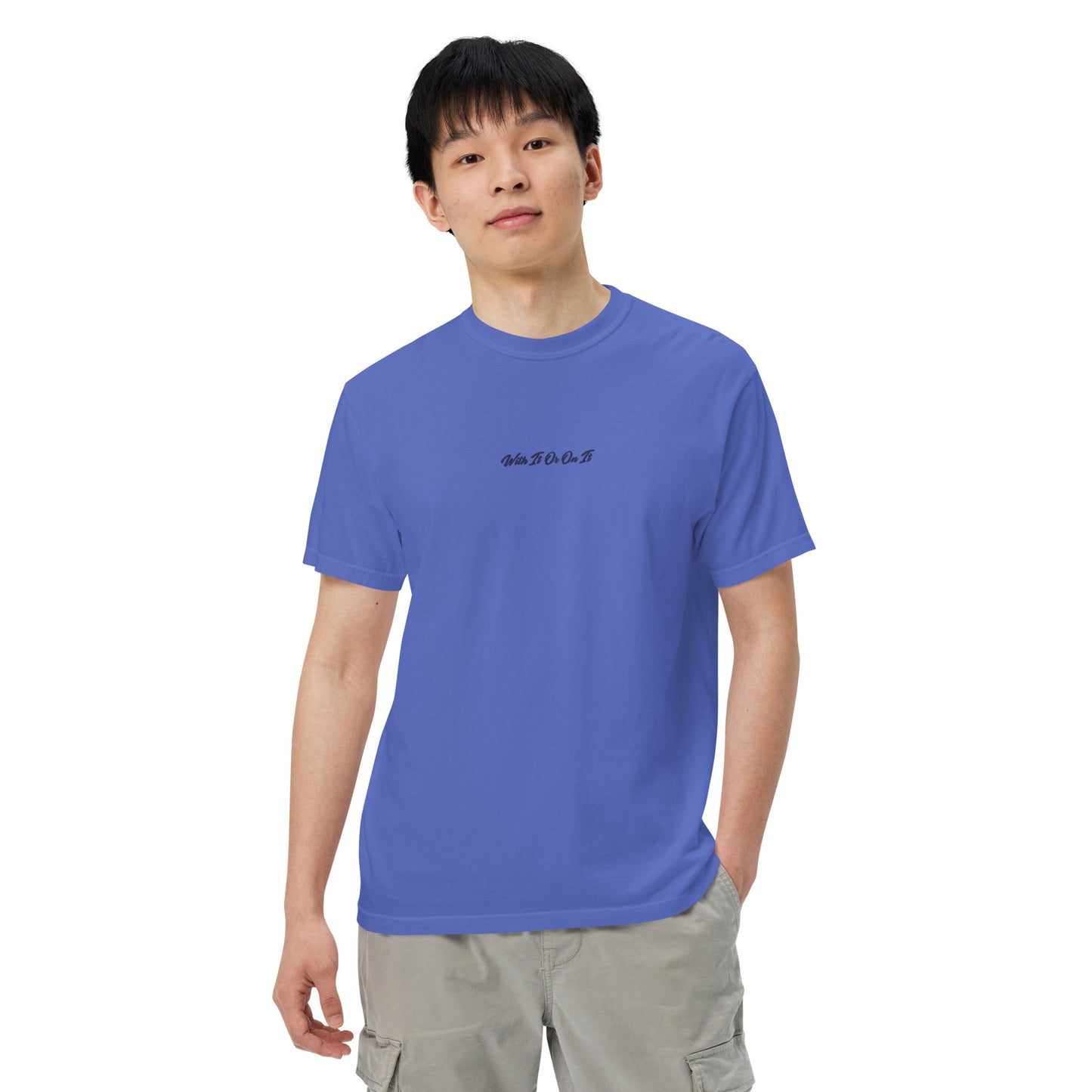 Comfort Colors Monochrome Tee - Flo Blue