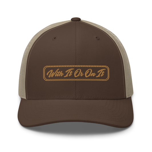 Original Trucker Hat - Brown/Tan/Gold