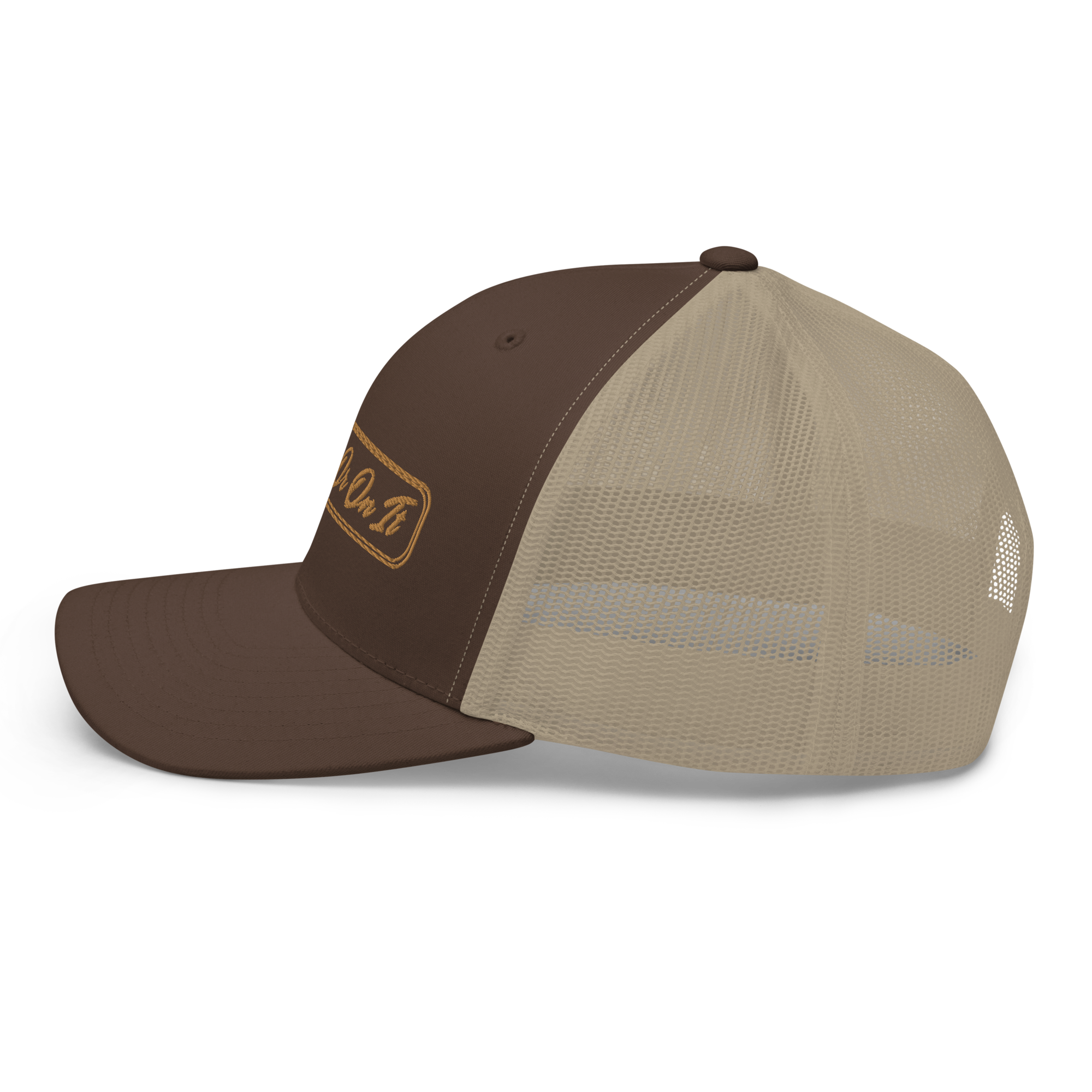 Original Trucker Hat - Brown/Tan/Gold