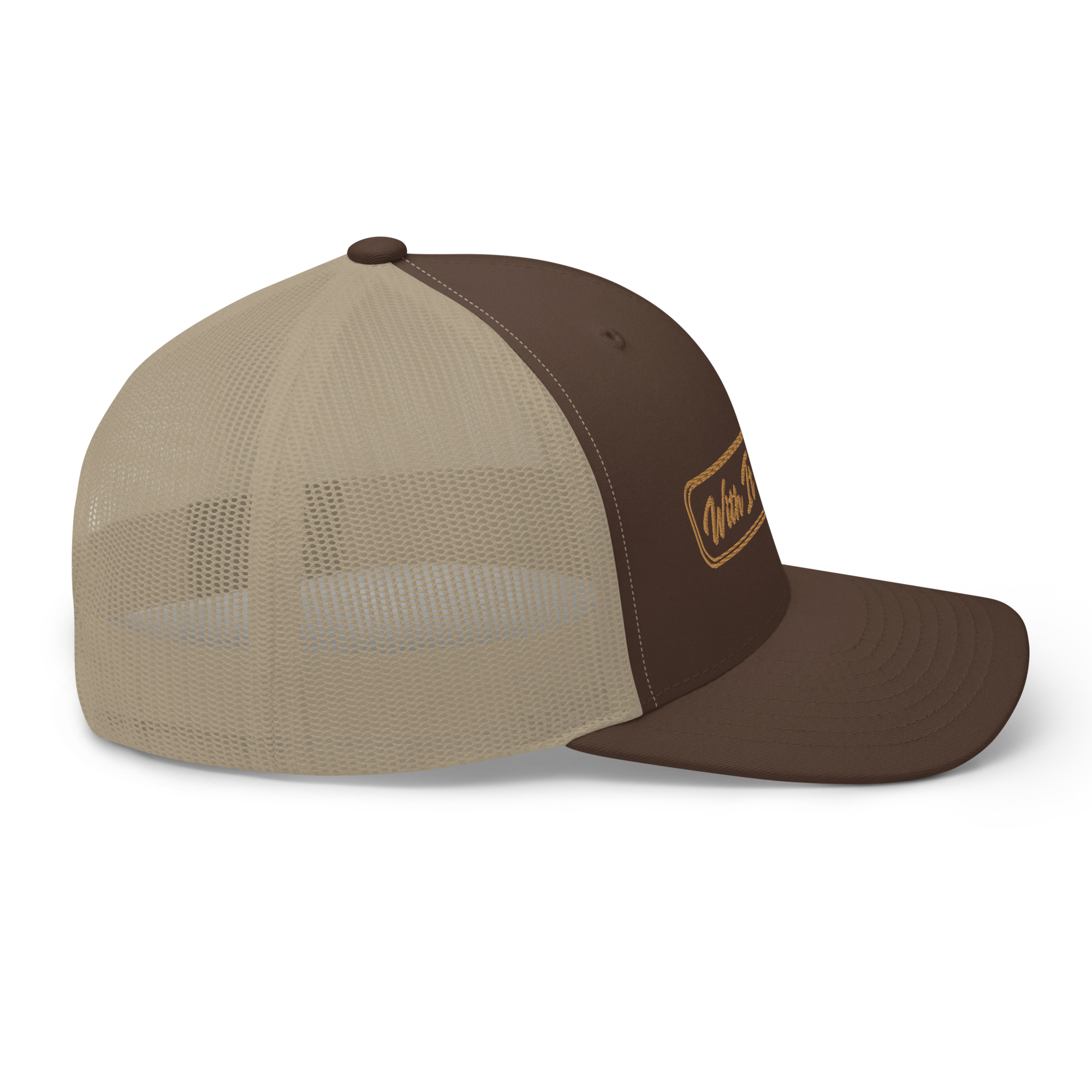 Original Trucker Hat - Brown/Tan/Gold
