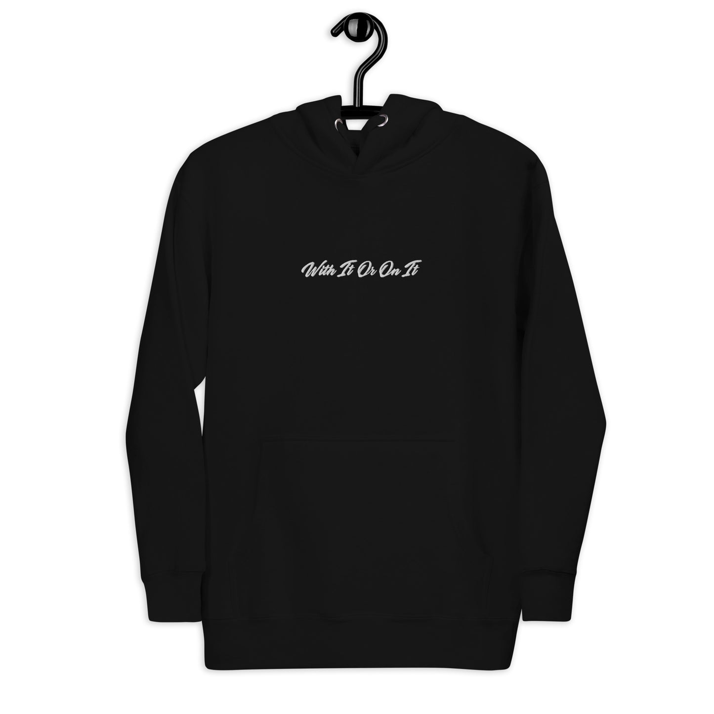 Heritage Monochrome Hoodie - Black