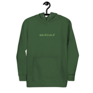 Heritage Monochrome Hoodie - Forest Green