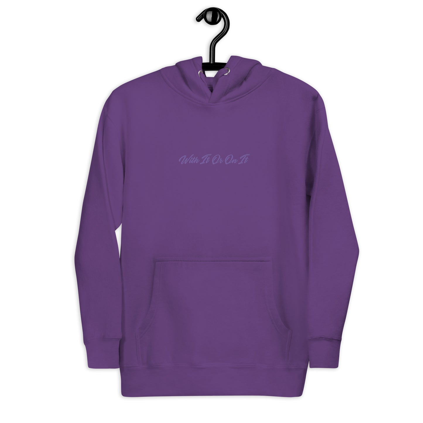 Heritage Monochrome Hoodie - Purple